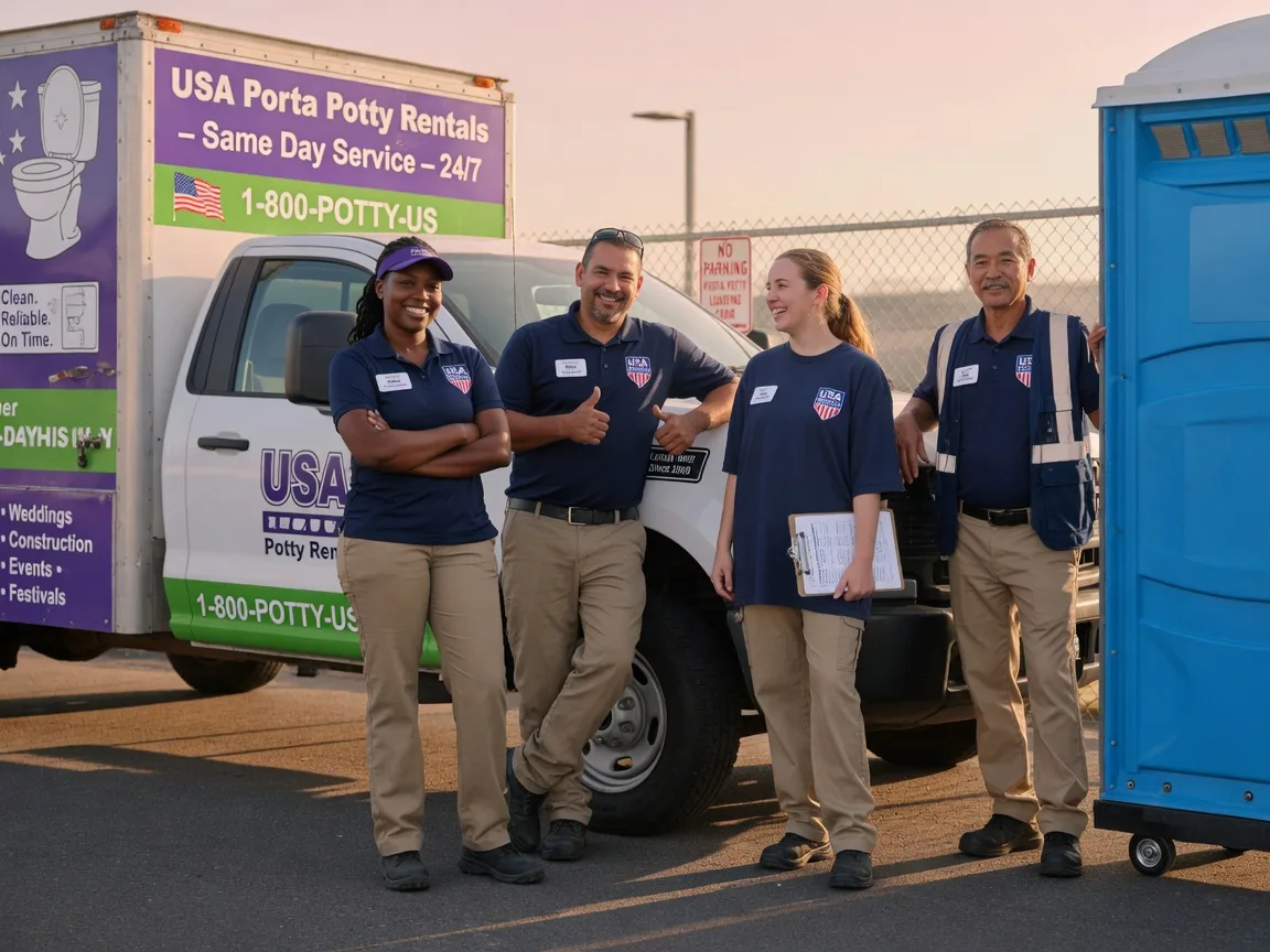 Porta Potty Rental company in Macedonia, OH